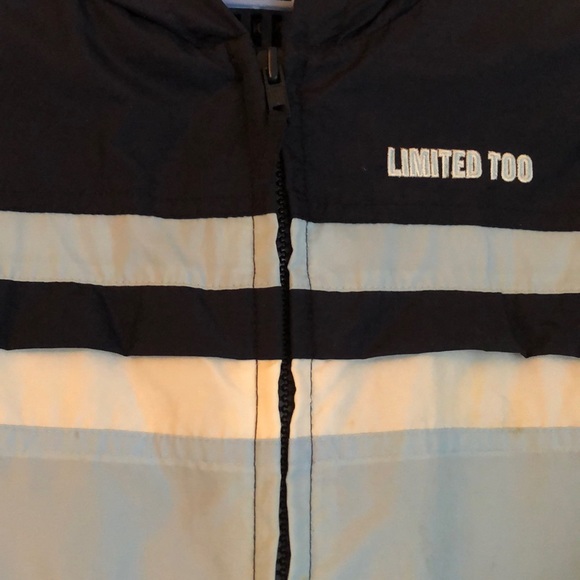 Limited 🌺Too Vintage Lined Hooded Windbreaker zip up jacket - Picture 2 of 10